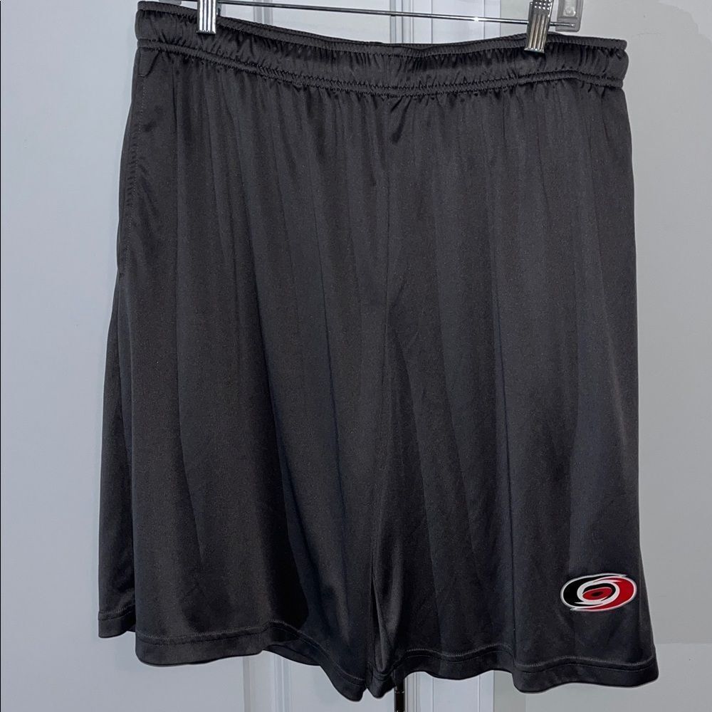 Fanatics 2 Pocket Hockey Carolina Hurricanes Ym Work out Gray Shorts 2XL men’s